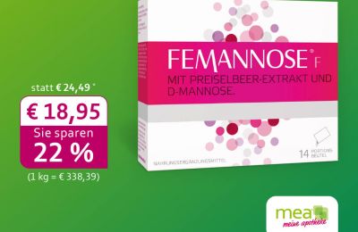Femannose F: Mai-Angebot der Rabenfels-Apotheke Herten