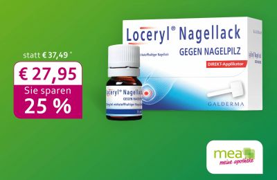 Loceryl Nagellack : Juli-Angebot in der Rabenfels-Apotheke Herten